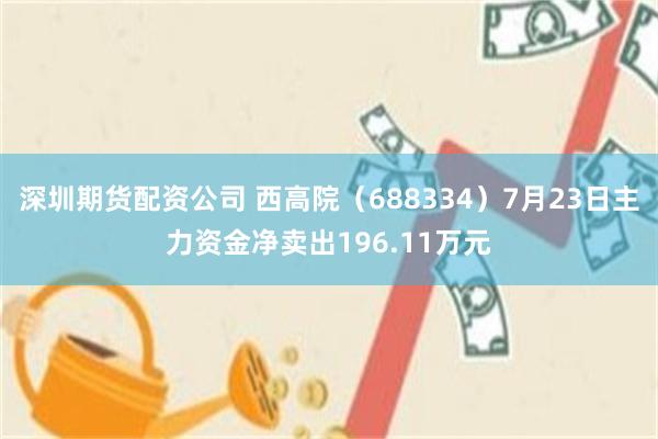 深圳期货配资公司 西高院（688334）7月23日主力资金净卖出196.11万元