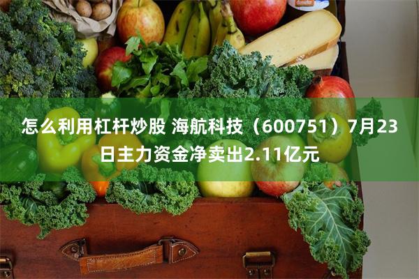 怎么利用杠杆炒股 海航科技（600751）7月23日主力资金净卖出2.11亿元