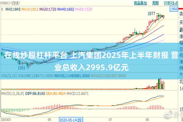 在线炒股杠杆平台 上汽集团2025年上半年财报 营业总收入2995.9亿元