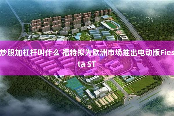 炒股加杠杆叫什么 福特拟为欧洲市场推出电动版Fiesta ST