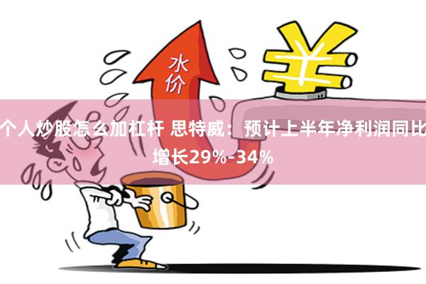 个人炒股怎么加杠杆 思特威:预计上半年净利润同比增长29%-34%