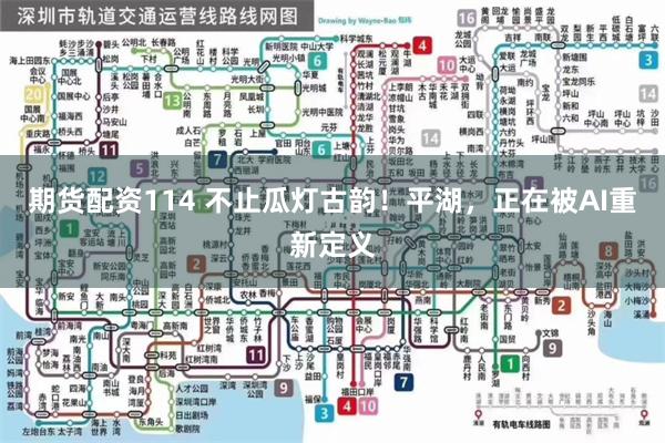 期货配资114 不止瓜灯古韵！平湖，正在被AI重新定义